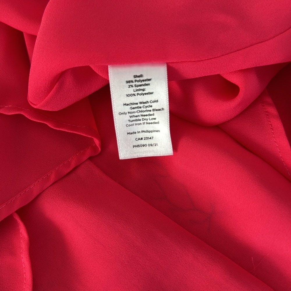 🌺Talbots Plus pink floral midi dress. Size 16W. - Picture 11 of 11